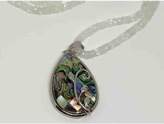 Moonstone and Sterling Silver Pendant by Lori Hartwell - Photo 3