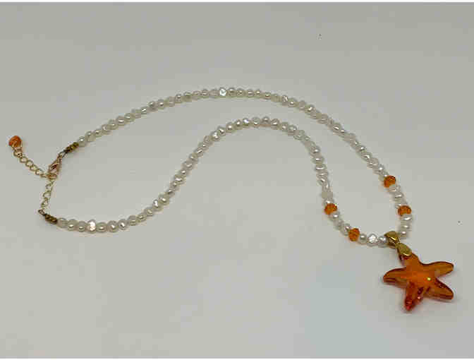 Swarovski Starfish Necklace by Lori Hartwell With Inspiring Card - Photo 1