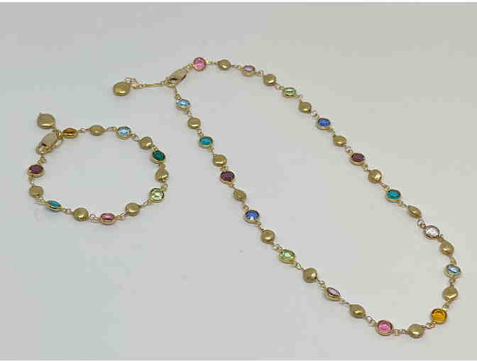 Multi-gemstone Necklace and Bracelet by Lori Hartwell - Photo 1