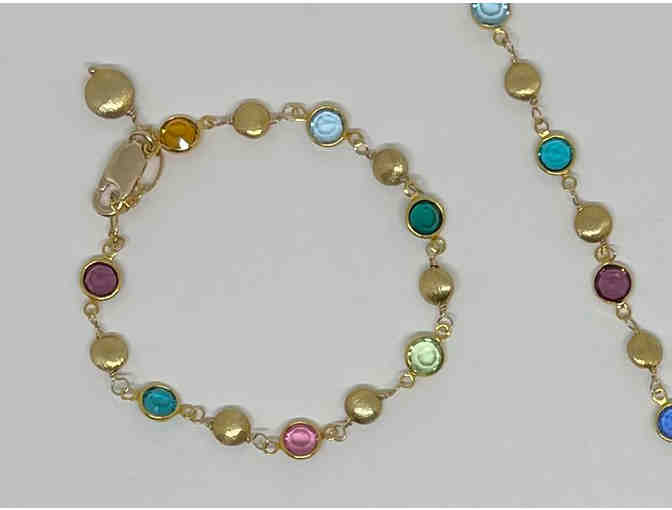 Multi-gemstone Necklace and Bracelet by Lori Hartwell - Photo 3
