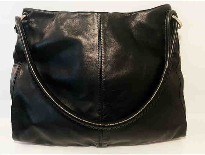 Black Paolo Masi Black Purse and Dustcover Bag