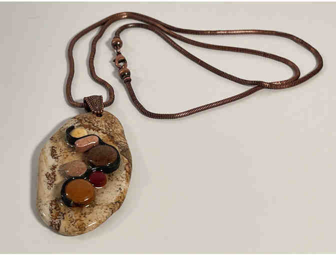 Handmade Stone Necklace by Susan Braig