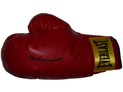 Muhammad Ali Autographed Boxing Glove