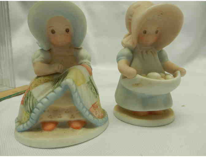 Two adorable Homco Circle of Friends collectibles