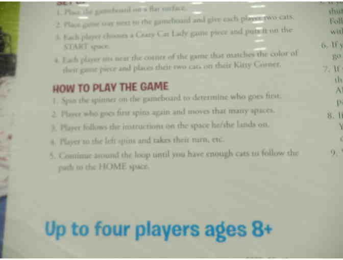 Here IT is folks!! The CRAZY CAT LADY Board Game