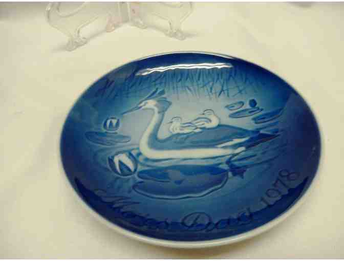 1978 Mother's Day collectible Copenhagen Porcelain 6' plate
