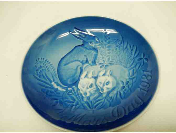 1981 Copenhagen porcelain 6' Mother's Day collector plate