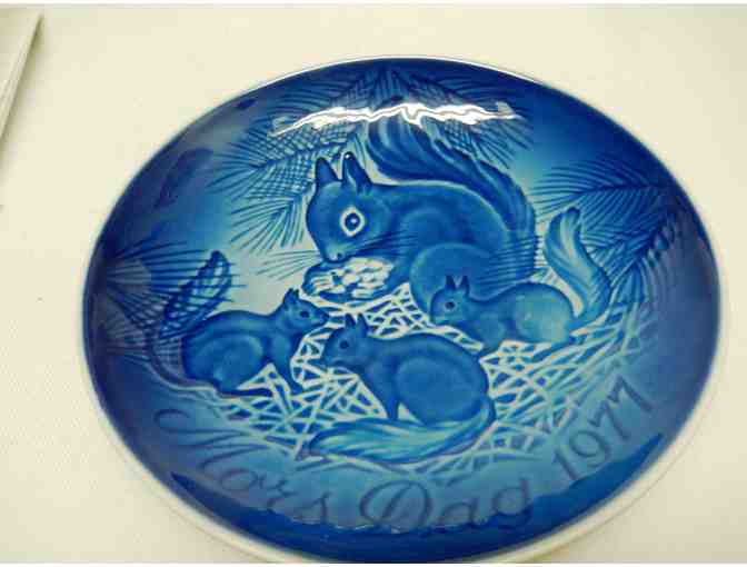 1977 Copenhagen porcelain Mother's Day 6' collector plate