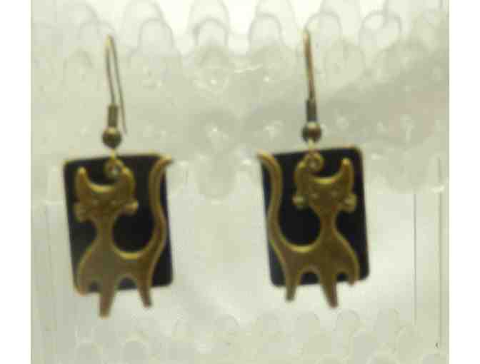 Cat earrings