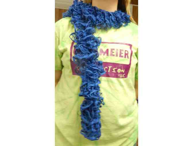 47' hand crocheted Fashion Scarf
