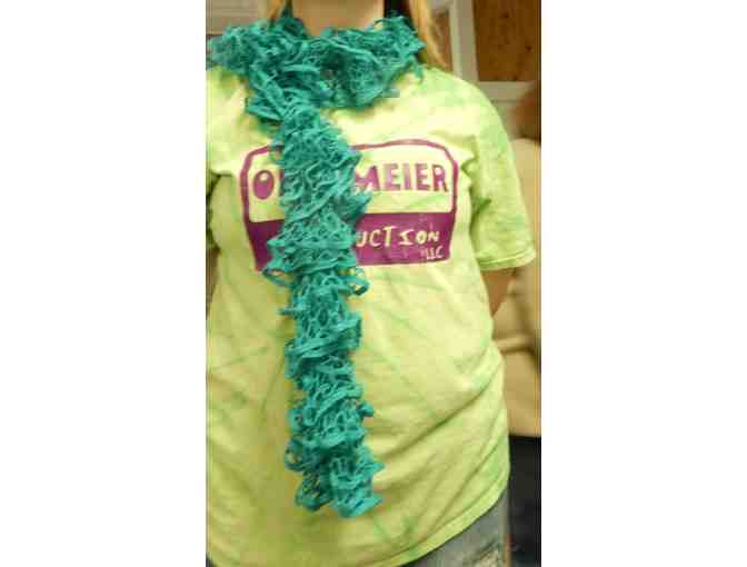 48' hand crocheted Fashion Scarf