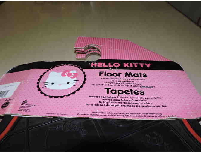 Hello Kitty car floor mats (set of 2)