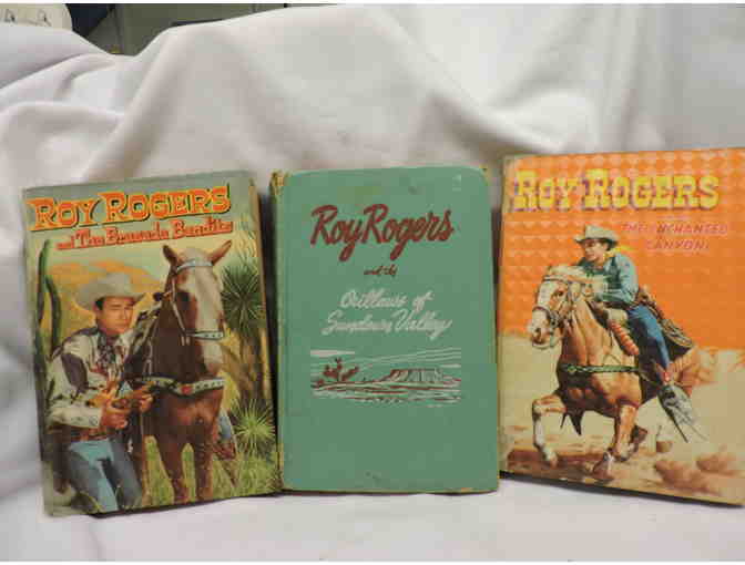 3 Vintage Roy Rogers books