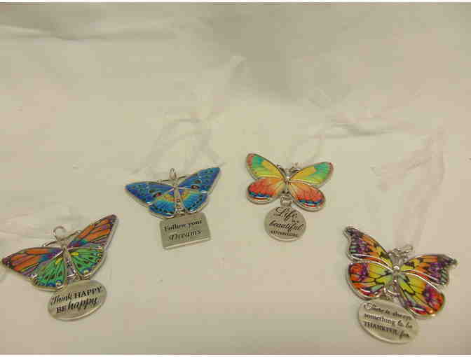 4 Butterflies on ribbons - Photo 1