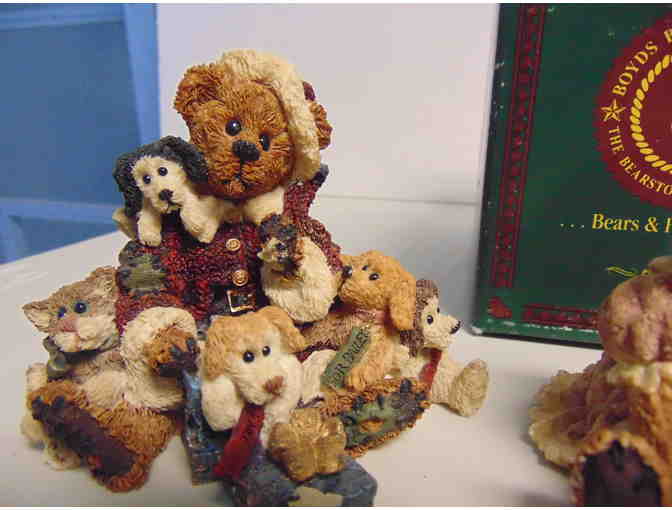 3 Boyd Bears & Friends Bearstone Collectibles