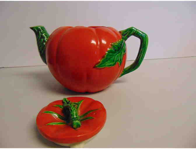 Vintage Japan Tomato Teapot