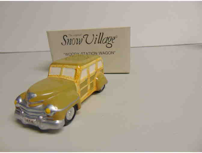 Dept. 56 Snow Village Collectible '1988 Woody Station Wagon'
