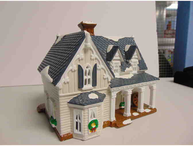 Lighted Dept. 56 Snow Village Collectible 'Gothic Farmhouse' - Retired
