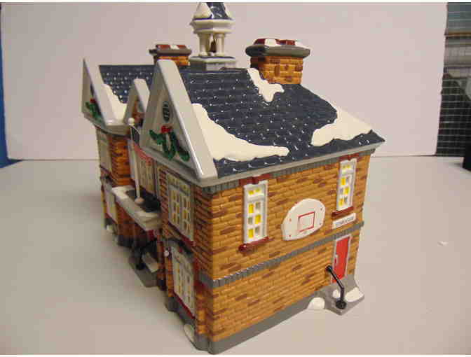 Dept. 56 Snow Village Collectible -'1996 Christmas Lake High School'