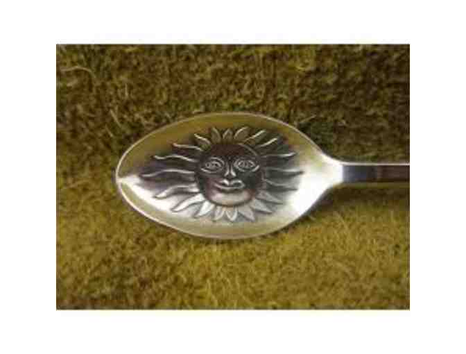 Rolex Bucherer of Switzerland Sun Pattern Rolex 'St. Moritz' Souvenir Spoon -Collectible