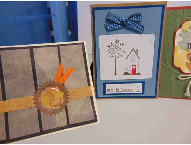 4 Handcrafted Note Cards w/Envelopes - Photo 2