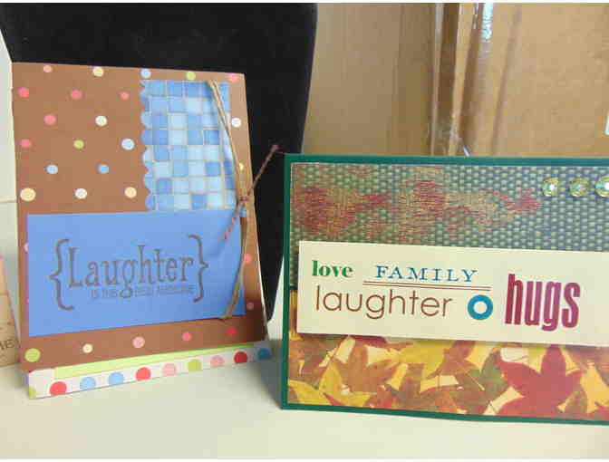 4 Handcrafted Note Cards w/Envelopes - Photo 3