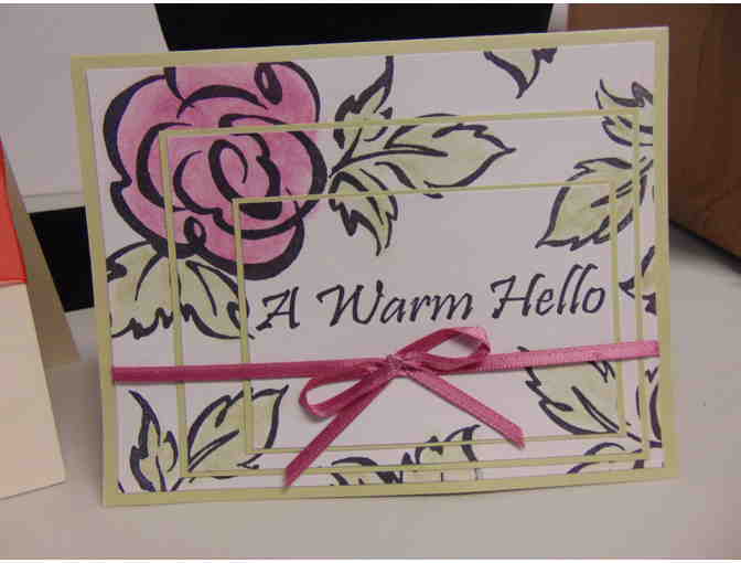 2 Handcrafted Note Cards w/Envelopes