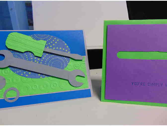 3 Handcrafted Note Cards w/Envelopes - Photo 2