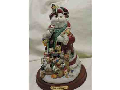2001 "Santa Claws" Bill Bell collectible figurine