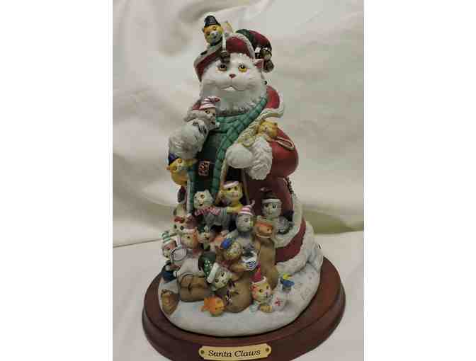2001 "Santa Claws" Bill Bell collectible figurine - Photo 1