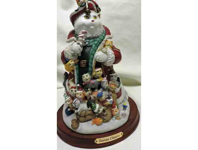 2001 "Santa Claws" Bill Bell collectible figurine - Photo 4