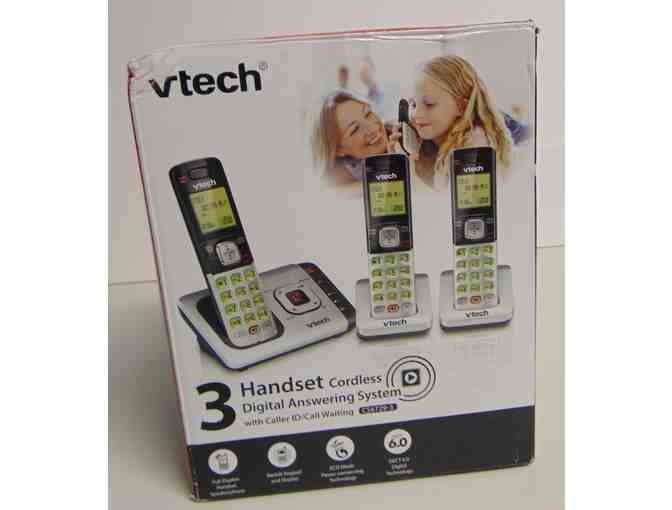 New in box V Tech Three Handsets Cordless Digital Answering System - Photo 1