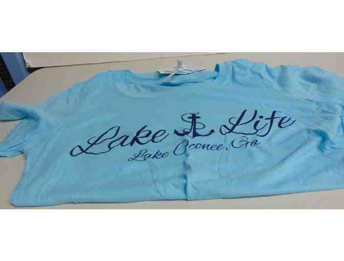 Cute (Size Large) Lake Life Tee Shirt from Oconee, GA - Photo 1