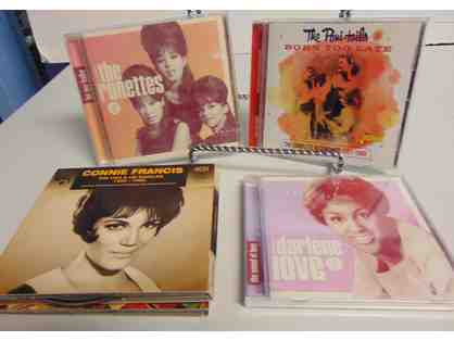 4 Collectible CD Sets-Connie Francis-Darlene Love-The Ronettes-The PoniTails