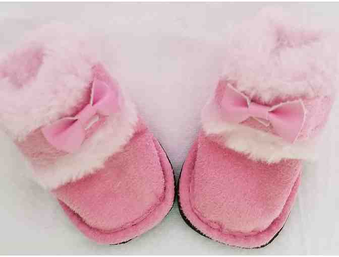 Lulu Pink Doggy Designer Boots