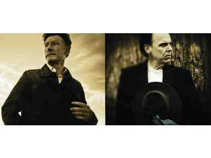 Lyle Lovett and John Hiatt Performance and Dinner at Roots - Oct. 22, 2013