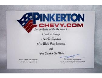 Full Car Care Service Package, Pinkerton Chevrolet