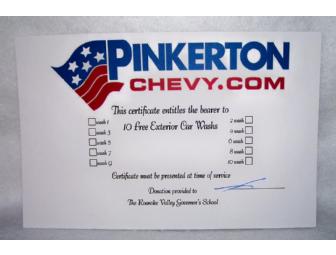 10 Exterior Car Washes from Pinkerton Chevrolet