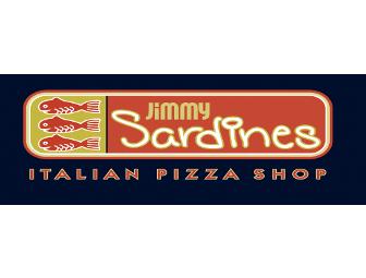 Jimmy Sardines Italian Pizza Shop - 1 large pizza pie