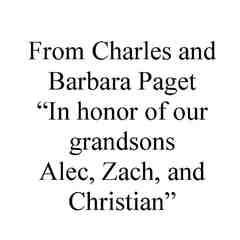 Charles and Barbara Paget