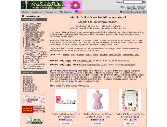 Gift Certificate for BallerinaGifts.com