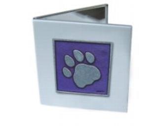 Dog Lover's Business Card Holder and Mirror Compact