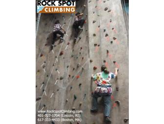 Indoor Rock Climbing 2-Pack of Day Passes with Gear Rental