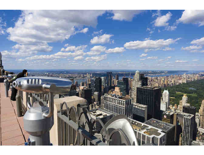 Top of the Rock Observation Deck at Rockefeller Center - Two Tickets