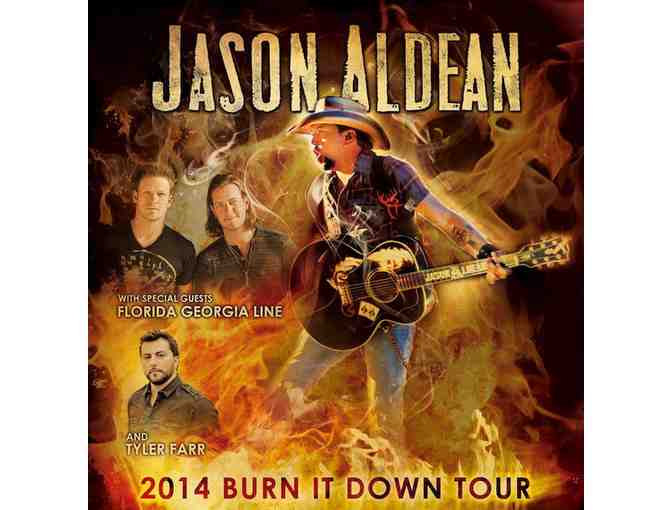 2 Tickets to See Jason Aldean's SOLD OUT Burn It Down Tour at XFINITY Center
