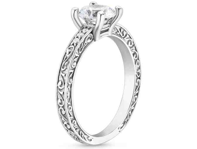 .31 carat Princess Cut Diamond Ring Set in 18K White Gold