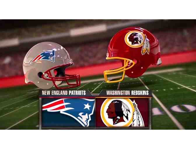 4 Tickets to see the NE Patriots vs. the Washington Redskins with a VIP Tailgating Party