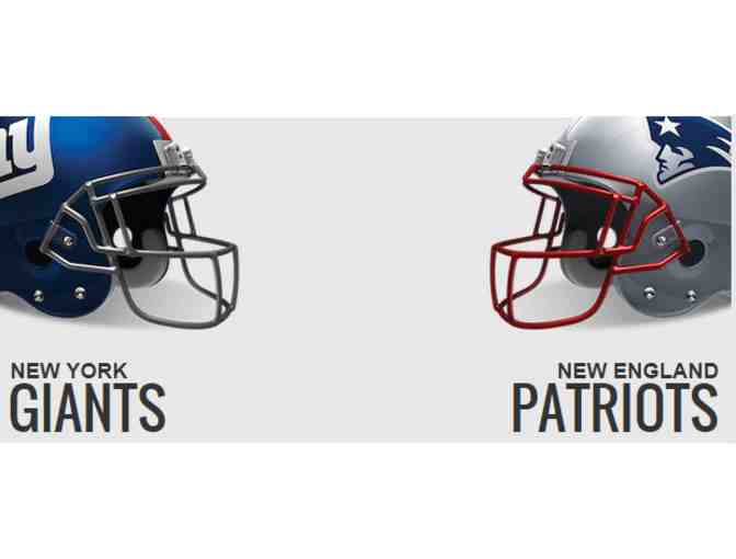 2 Tickets to See the NE Patriots vs. NY Giants 9/3/15