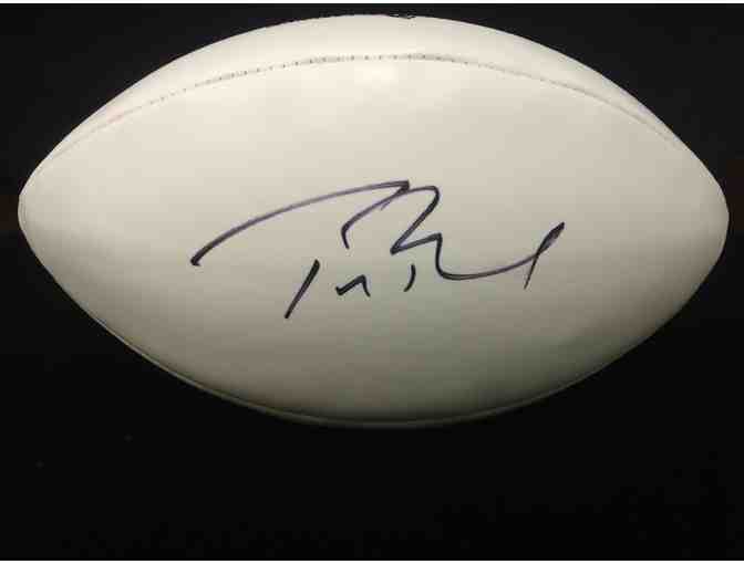 New England Patriots Football Signed by Tom Brady