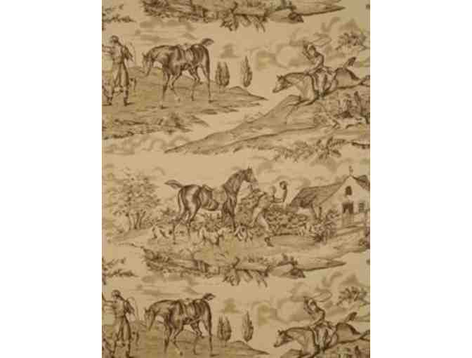 Scalamandre Hunt Party Print Pillows